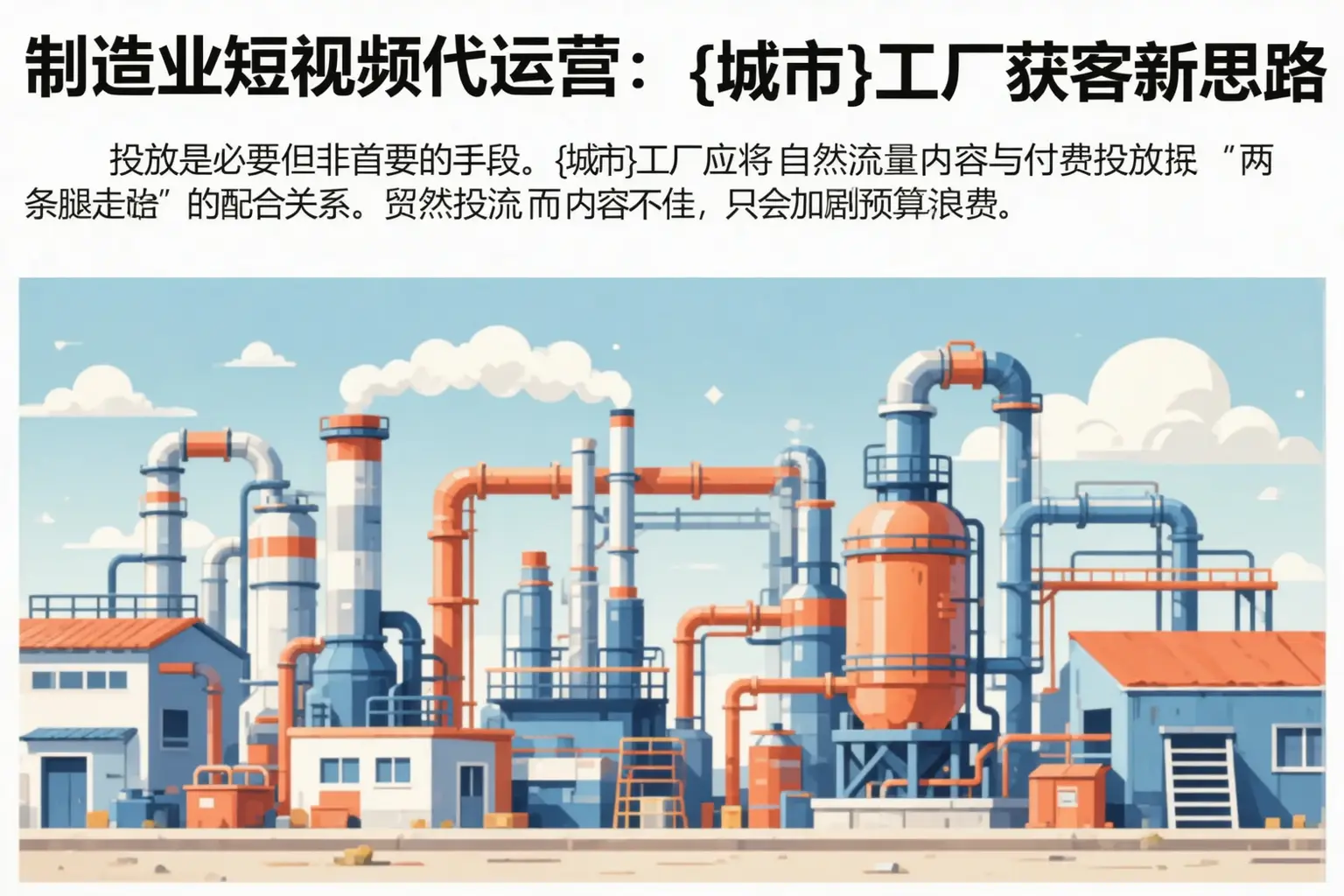 制造业短视频代运营：睢阳工厂获客新思路
